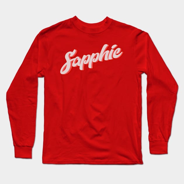 Sapphic Long Sleeve T-Shirt by n23tees